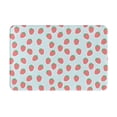 thumbnail image 1 of KLL Hand Drawn Strawberry Print Front Door Mat Indoor Outdoor Entrance, Non-Slip Mat All-Weather Doormat Indoor Outdoor Rug Patio Porch Entryway Mat, 23.6''x15.7'', 1 of 7