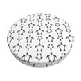 thumbnail image 1 of KLL Hand Drawn Turtle Round Bar Chair Cushion Cover ,Bar Stool Protector with Elastic, Soft Washable, 1 of 6
