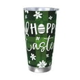 thumbnail image 1 of KLL Happy Easter Print 40oz Stainless Steel Insulated Car Cup with Spillproof Lid - Keep Your Drink Hot or Cold on the Go-Without Straw, 1 of 8
