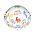 thumbnail image 1 of KLL Happy Easter Rabbit Pattern Shower Cap & Bath Cap for Women,Reversible Oversized Waterproof Shower Caps for all Hair Lengths,Elastic Reusable Bathing Hair Cap, 1 of 6