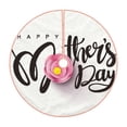 thumbnail image 1 of KLL Happy Mother's Day (3) Christmas Tree Skirt 30" ,Party Decorations Farmhouse for Christmas Decorations Holiday Party, 1 of 6