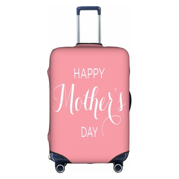 KLL Happy Mother's Day Luggage Cover Suitcase Cover Suitcase Protector (Luggage not included)-Medium