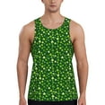 thumbnail image 1 of KLL Happy St. Patrick's day Print Men's Muscle Gym Workout Stringer Tank Tops Bodybuilding Fitness T-Shirts Tank Tops Men-Medium, 1 of 7