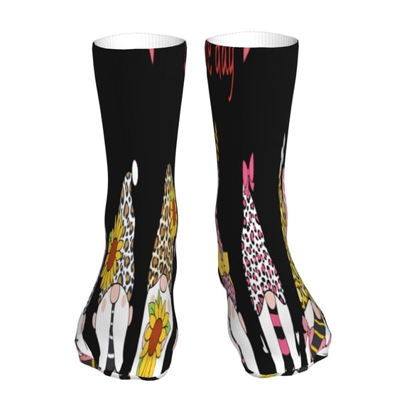 KLL Have a Nice Day Print Womens Crew Socks Athletic Middle Tube Long Socks Novelty Socks Gifts For Men