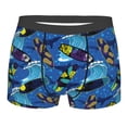 thumbnail image 1 of KLL Hawaiian Style Men's Cotton Boxer Briefs Underwear-Large, 1 of 8