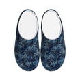 thumbnail image 1 of KLL Hawaiian Style Pattern Adult Unisex Cozy Slippers,Fuzzy Slip-on Slippers TPR Sole Slippers Comfort Plush Home Footwear for Indoor & Outdoor-39/40, 1 of 7