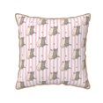 thumbnail image 1 of KLL Heart Cat Decorative Throw Pillow Covers Velvet Soft for Couch Sofa Bedroom Living Room Outdoor (No pillow core)- 20"x20", 1 of 5