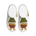 thumbnail image 1 of KLL Hello Autumn Pattern Adult Unisex Cozy Slippers,Fuzzy Slip-on Slippers TPR Sole Slippers Comfort Plush Home Footwear for Indoor & Outdoor-37/38, 1 of 7