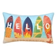 thumbnail image 1 of KLL Hello Summer3 Pillow Covers Envelope Closure,Super Soft and Cozy Fuzzy Fleece Pillow Case Cover 20"x30", 1 of 5