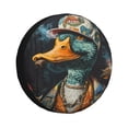 thumbnail image 1 of KLL Hip-Hop Duck Pattern 14-17 inch Spare Tire Cover Universal Wheel Protector for Truck SUV Trailer Camping Rv Tire Covers-16 inch, 1 of 6
