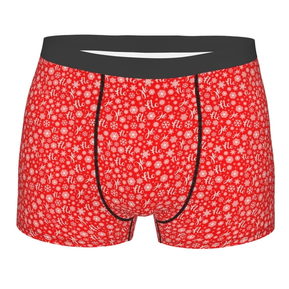 KLL Hohoho4 Men's Cotton Boxer Briefs Underwear-X-Large