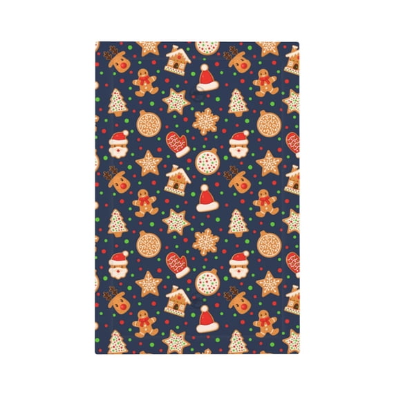 KLL Holiday Gingerbreads Pattern Electrical Outlet Covers, 3" x 5" 1 Pack Electric Receptacle Plug Covers for Decorator Receptacle Outlet & Switch-Style V
