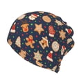 thumbnail image 1 of KLL Holiday Gingerbreads Pirnt Wicking Running Beanie Head Wrap Cycling Bandana for Men Women, 1 of 8