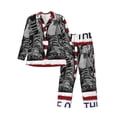 thumbnail image 1 of KLL Home Of The Free Because Of The Brave Sleepwear Mens Flannel Pajamas,Long Cotton Pj Set, 1 of 7