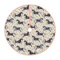 thumbnail image 1 of KLL Horse Christmas Tree Skirt 48" ,Party Decorations Farmhouse for Christmas Decorations Holiday Party, 1 of 6