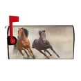 thumbnail image 1 of KLL Horses free run on desert Pattern Mailbox Covers,Magnetic Mailbox Waterproof Post Box Cover Post Letter Box Cover Decorations Standard Size-21x18 in, 1 of 8