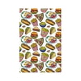 thumbnail image 1 of KLL Hot Dog With One Sausage Pattern Electrical Outlet Covers, 3" x 5" 1 Pack Electric Receptacle Plug Covers for Decorator Receptacle Outlet & Switch-Style V, 1 of 6