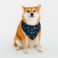 thumbnail image 1 of KLL Ice Blue Starfish and Jellyfish Dog Bandanas,Triangle Reversible Pet Scarf for Small Medium Large and Extra Large Dogs-Large, 1 of 4
