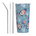 thumbnail image 1 of KLL Independence With Gnome Stainless Steel Vacuum Insulated Coffee Cup 20 oz Lids and Straws,Insulated Travel Mug Water Cup with Leak-Proof Straw Lid & Flip Lid, 1 of 8