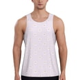 thumbnail image 1 of KLL Kawaii Cat Paw Print Men's Muscle Gym Workout Stringer Tank Tops Bodybuilding Fitness T-Shirts Tank Tops Men-4X-Large, 1 of 7