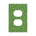 thumbnail image 1 of KLL Kiwi Fruit Pattern Electrical Outlet Covers, 3" x 5" 1 Pack Electric Receptacle Plug Covers for Decorator Receptacle Outlet & Switch-Style S, 1 of 6