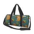 thumbnail image 1 of KLL Knitted Woodland Squirrel Duffle Bag For Men Women Sport Gym Fitness Tote Travel Training Workout Basketball Football Weekender, 1 of 6