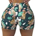 thumbnail image 1 of KLL Labrador Retriever Dog Pattern Workout Shorts for Women Scrunch Short Gym Yoga Running Sport Active Exercise Fitness Shorts, 1 of 8
