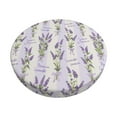 thumbnail image 1 of KLL Lavender Flowers Round Bar Chair Cushion Cover 13 inch ,Bar Stool Protector with Elastic, Soft Washable, 1 of 6