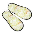 thumbnail image 1 of KLL Lemon Potatoes Slippers for Women Men House Slip on Indoor Outdoor Bedroom Furry Fleece Lined Ladies Comfy Anti-Skid Rubber Hard Sole-Large, 1 of 8