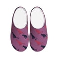 thumbnail image 1 of KLL Leopard Print Pattern Adult Unisex Cozy Slippers,Fuzzy Slip-on Slippers TPR Sole Slippers Comfort Plush Home Footwear for Indoor & Outdoor-35/36, 1 of 7
