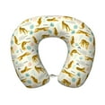 thumbnail image 1 of KLL Leopard Print Pattern Memory Foam Cervical Neck Pillow Versatile U-Shaped Pillows for Home/Office/Camping/Travelling/Soft Washable Cover, 1 of 8