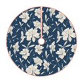 thumbnail image 1 of KLL Lilies Flowers Christmas Tree Skirt 48" ,Party Decorations Farmhouse for Christmas Decorations Holiday Party, 1 of 1
