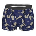 thumbnail image 1 of KLL Lilies Flowers Men's Cotton Boxer Briefs Underwear-X-Large, 1 of 8