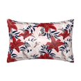 thumbnail image 1 of KLL Lilies Flowers Pattern Silk Pillowcase for Hair and Skin Standard Size 20"X 30" Soft Breathable Pillow Covers for Sleeping, 1 of 6