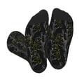thumbnail image 1 of KLL Lilies Flowers Print Cool Socks Men's Women's Crew Socks Funny Crazy Novelty Stockings, 1 of 7