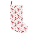 thumbnail image 1 of KLL Lobsters And Sea Stars for 18" Christmas Stocking Snowman Xmas Stocking Holiday Christmas Decoration Gifts for Family Kids, 1 of 8