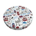 thumbnail image 1 of KLL London Landmark2 Round Bar Chair Cushion Cover 14 inch ,Bar Stool Protector with Elastic, Soft Washable, 1 of 6