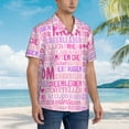 thumbnail image 1 of KLL Men's Hawaiian Shirt Short Sleeve Button Down Beach Shirts-Best Mom ever, 1 of 6