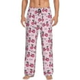 thumbnail image 1 of KLL Mens Pajama Pants for Men,Mens Lounge Pants,Funny Gifts for Men,Men's Pajama Bottoms-Bike with Donut Wheels, 1 of 6
