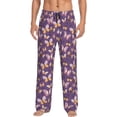 thumbnail image 1 of KLL Mens Pajama Pants for Men,Mens Lounge Pants,Funny Gifts for Men,Men's Pajama Bottoms Butterflies And Floral -X-Large, 1 of 5