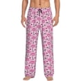 thumbnail image 1 of KLL Mens Pajama Pants for Men,Mens Lounge Pants,Funny Gifts for Men,Men's Pajama Bottoms-Cute Watermelon Flamingo, 1 of 5
