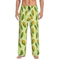 thumbnail image 1 of KLL Mens Pajama Pants for Men,Mens Lounge Pants,Funny Gifts for Men,Men's Pajama Bottoms-Fresh Corn, 1 of 5
