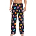 thumbnail image 1 of KLL Mens Pajama Pants for Men,Mens Lounge Pants,Funny Gifts for Men,Men's Pajama Bottoms-Lovely Planet, 1 of 5