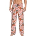 thumbnail image 1 of KLL Mens Pajama Pants for Men,Mens Lounge Pants,Funny Gifts for Men,Men's Pajama Bottoms-Painting Peach, 1 of 5