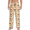 thumbnail image 1 of KLL Mens Pajama Pants for Men,Mens Lounge Pants,Funny Gifts for Men,Men's Pajama Bottoms Pumpkins -X-Large, 1 of 5