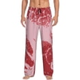 thumbnail image 1 of KLL Mens Pajama Pants for Men,Mens Lounge Pants,Funny Gifts for Men,Men's Pajama Bottoms-Striped Meat, 1 of 5