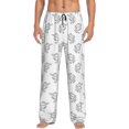thumbnail image 1 of KLL Mens Pajama Pants for Men,Mens Lounge Pants,Funny Gifts for Men,Men's Pajama Bottoms-Turtle, 1 of 5