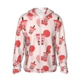 thumbnail image 1 of KLL Milk Tea Print Men's Women’s UPF 50+ Sun Protection Outdoor Hoodie Jacket Long Sleeve Fishing Hiking Performance Shirt-Medium, 1 of 6