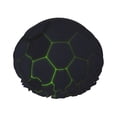 thumbnail image 1 of KLL Modern Hexagonal Neon Grid Pattern Shower Cap & Bath Cap for Women,Reversible Oversized Waterproof Shower Caps for all Hair Lengths,Elastic Reusable Bathing Hair Cap, 1 of 6