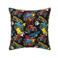 thumbnail image 1 of KLL Monster Car Decorative Throw Pillow Covers Velvet Soft for Couch Sofa Bedroom Living Room Outdoor - 20"x20", 1 of 8